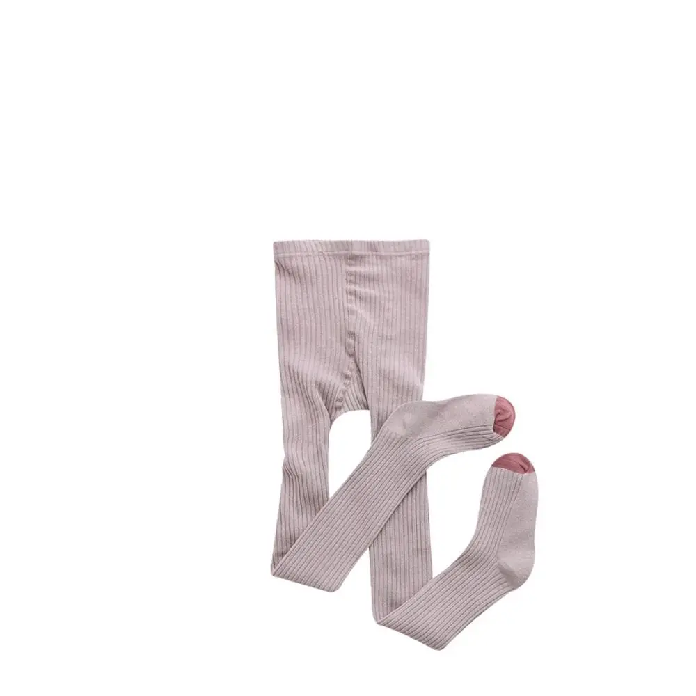 الخريف القطن الفتيات السراويل الشتاء لون الحلوى الطفل جوارب طويلة جوارب الطفل فتاة محبوك الجوارب #1