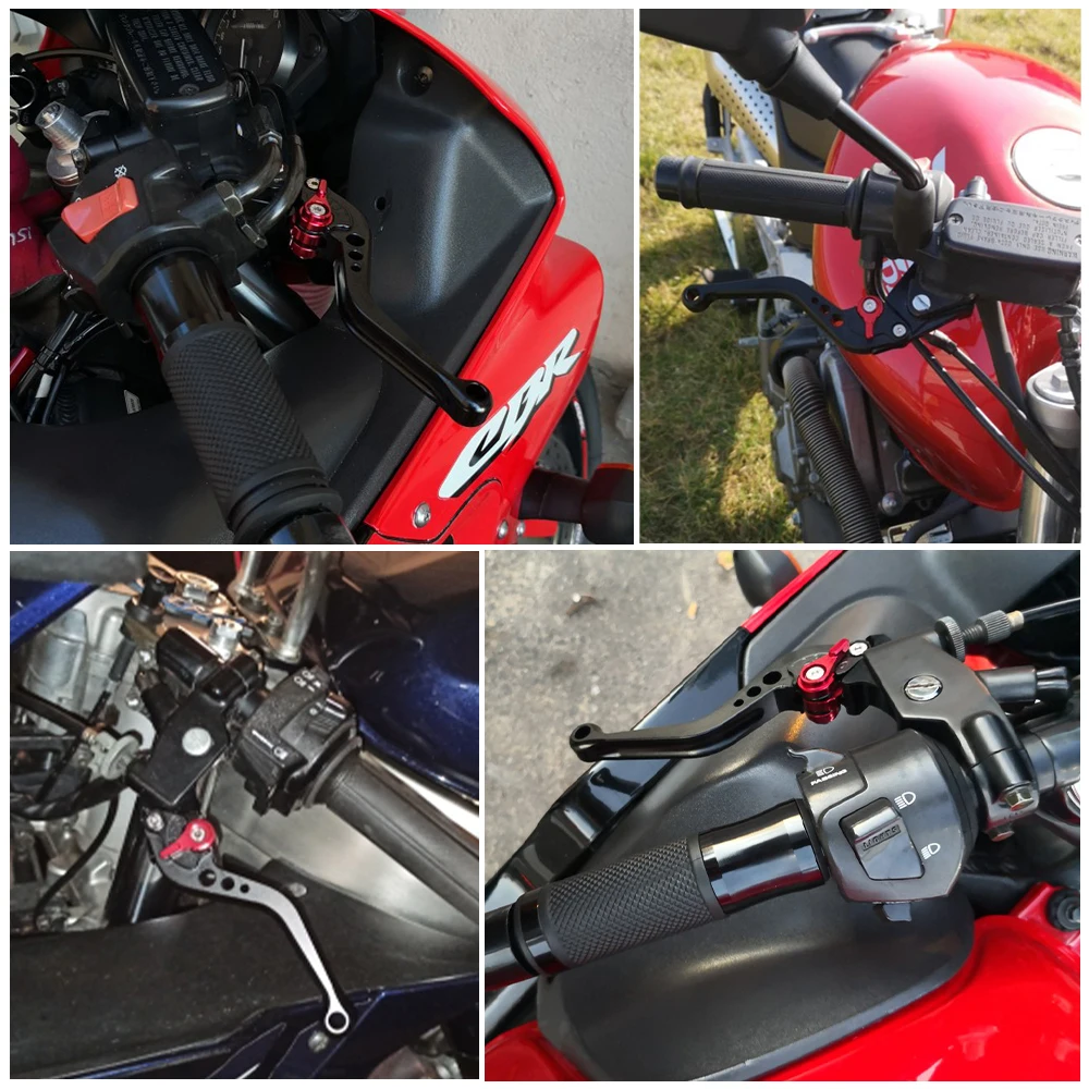 Krótkie/długie dźwignie sprzęgła/hamulca do hondy CB600F CB900F HORNET CBR900RR CBR600 F/F2/F3/F4/F4i CBF600 N/S motocykl regulowany