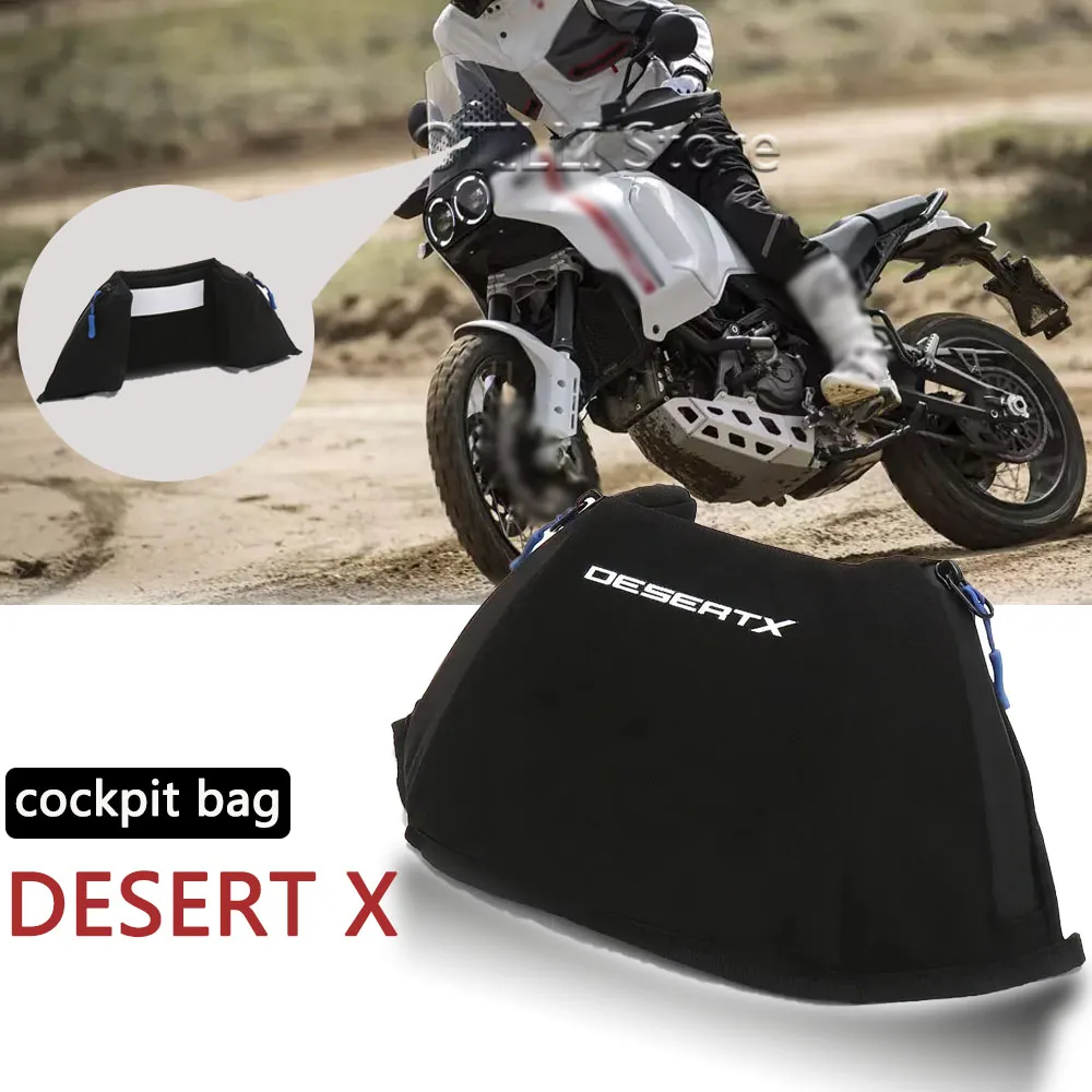 

New Motorcycle Travel Bags Waterproof Tool Storage Bag Cockpit Bag For Ducati Desert X DESERT X DesertX 2022 2023 2024