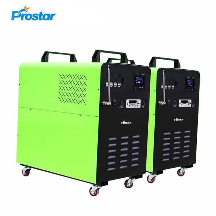 

Rechargeable Battery Backup Power Supply 3KW 110v 220v mini all in one home portable solar power generator