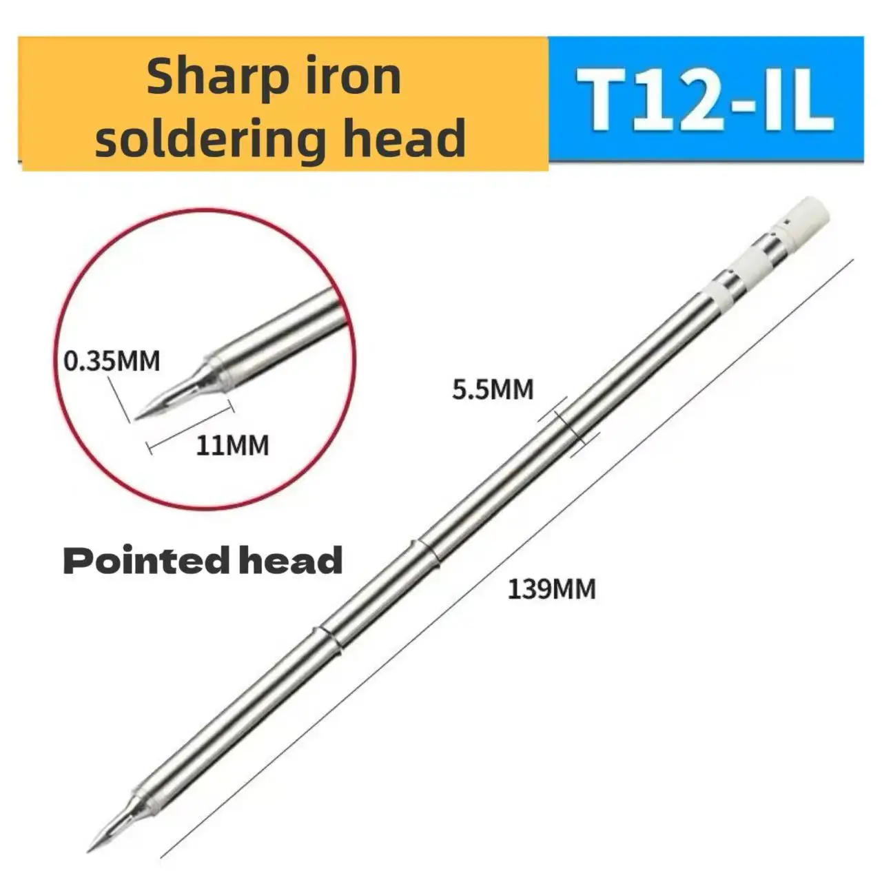 T12 Soldering Iron Tip Internally Heated Constant Temperature Soldering Table For Dewalt/Makita/Parkside/Ozito Soldering Iron