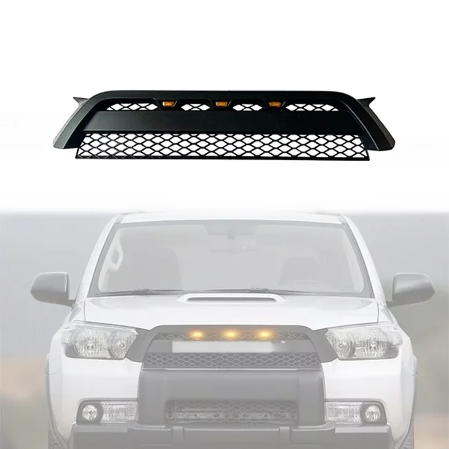 

2010-2013 Black ABS Plastic Offroad Bumper Grill for 4Runner Auto Replacement
