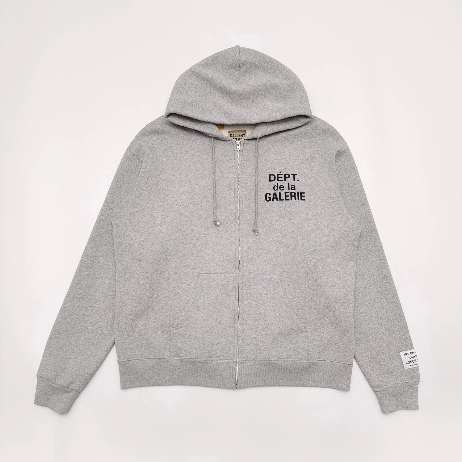 Gallery Dept Talk French hooded sweater alphabet cardigan jacket