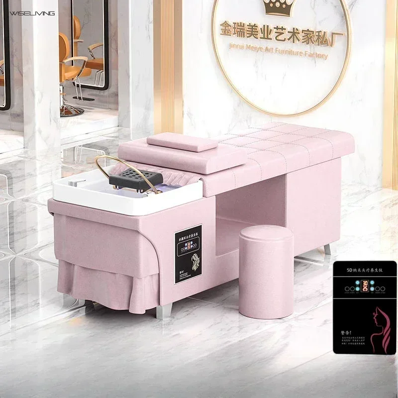 

Шампунь-кровать для парикмахерских, парикмахерских и салонов красоты. Циркуляция воды, фумигация и массаж.