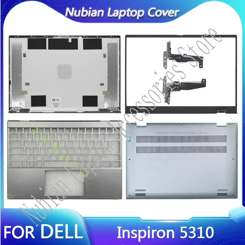 New FOR Dell Inspiron 5310 Laptop LCD Back Cover/Front Cover/Palm Rest/Bottom Cover/Hinge Silver