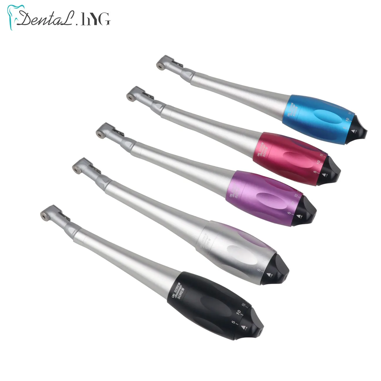 Dental Universal Implant Torque Wrench With 12pcs Drivers Dentistry Ratchet Latch Head Handpiece 5 To 35 N.cm Dentist Equipment