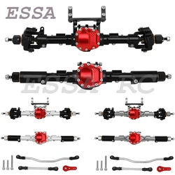 SCX10 II Alloy +Brass Counterweight Front Rear Straight Axle for Axial AX90060 90046 90047 1/10 RC Crawler Truck Upraded Part