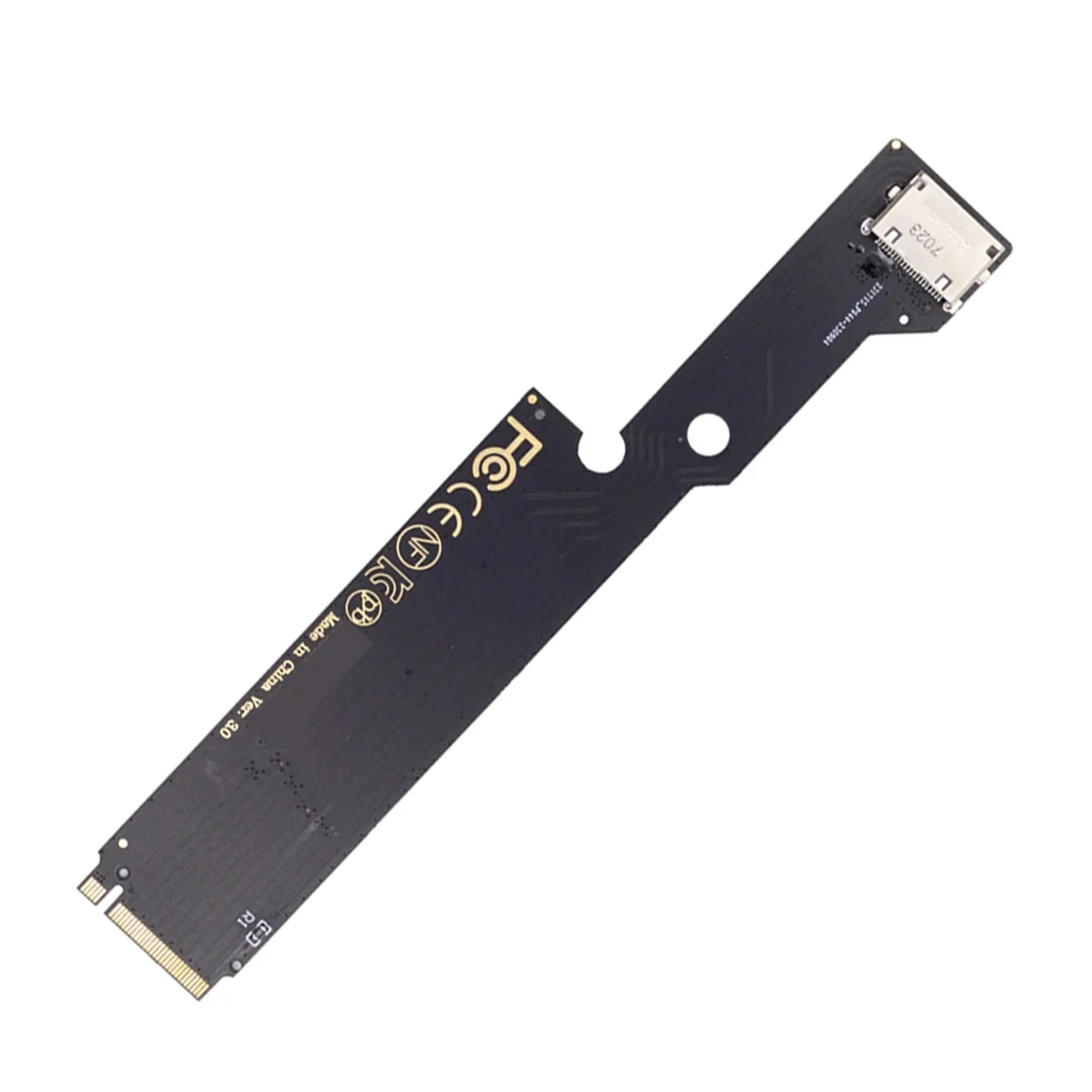 PCI-E 3.0 M.2 M キー - Oculink SFF-8612 ホスト アダプター (2022-2023 ThinkBook 16+ 外部グラフィックス カードおよび SSD 用)