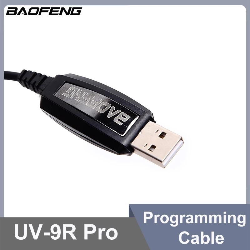 Baofeng UV-9R Pro Kabel do programowania USB BF-9700 BF-A58 UV-XR UV-5R WP GT-3WP UV-5S UV 9R Plus BF-A58 Akcesoria do walkie talkie