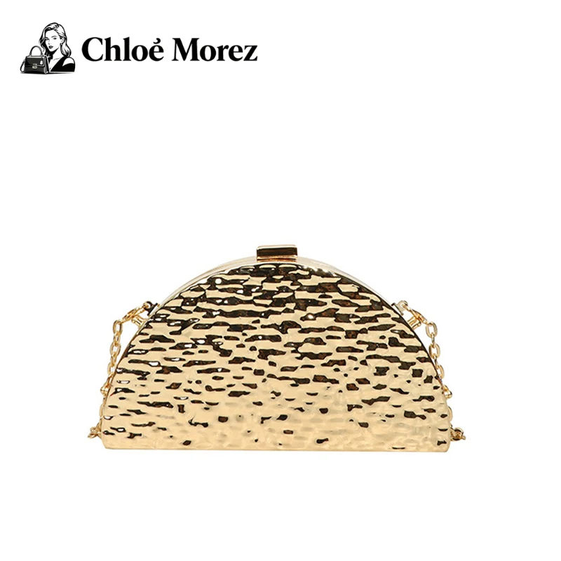 

Acrylic Shell Bag Fashionable Ice Crack Internet Celebrity Single Shoulder Women's Chain Dinner Bag Trend Handbags