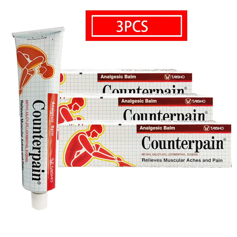 1/2/3Pcs  Countpain(Red) cream BP-419