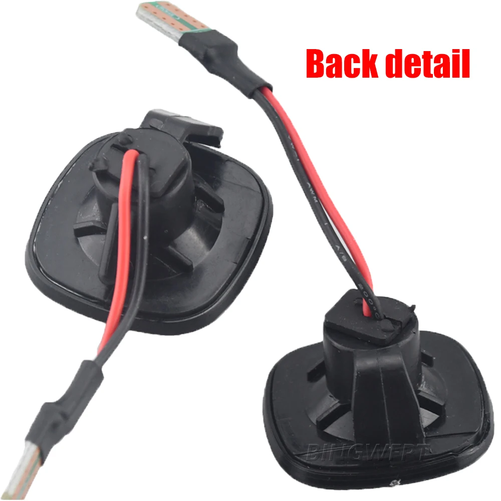 2X Dynamic Led Turn Signals Side Marker Light Lamp For Skoda Fabia Octavia Mk1 Mk2 Roomster Rapid NH3 For Audi A3 8L A4 8D A8