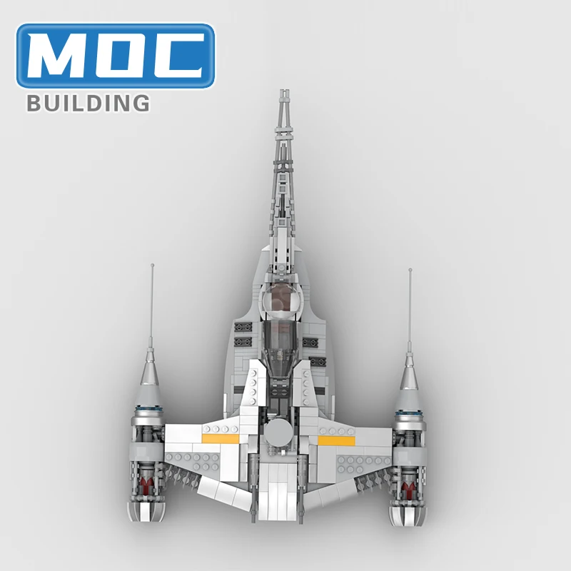 MOC Space Wars N-1 Fighter Building Blocks Set For Naboo Royal StarShip UCS SW Battle Airplane Bricks Model Toys Kids Gifts