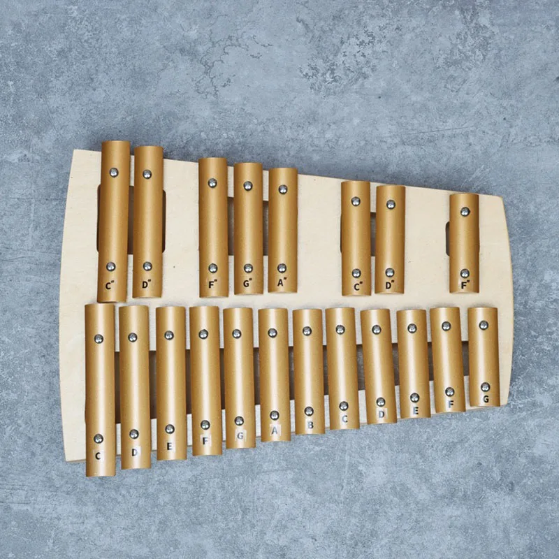 20 Tone Xylophone Adults Resonance Meditation Aluminum Xylophones Child Beginner Wooden Piano Professional Rare Orff Instruments