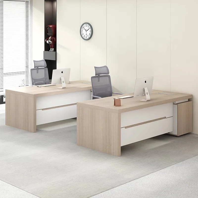 Rectangle Decoration Office Desk Large Size Fashion Interior Modern Office Desk Aesthetic Meuble Bureau Ornaments Home Decor