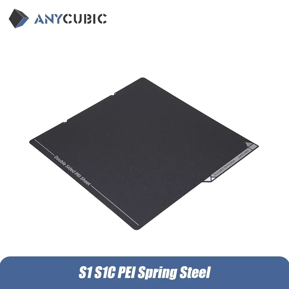 ANYCUBIC Original PEI Spring Steel Magnetic Printing Panel For Kobra S1/Kobra 3 Kobra 2/Kobra 3 Max/ FDM 3D Printer Accessories