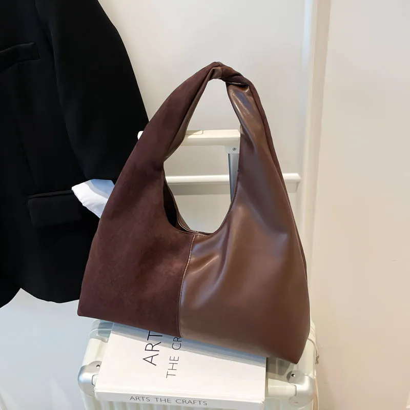 

Сумка для пельменей в стиле пэчворк 2025, ниша для женщин, новая нишевая сумка через плечо, портативная сумка с пэчворком