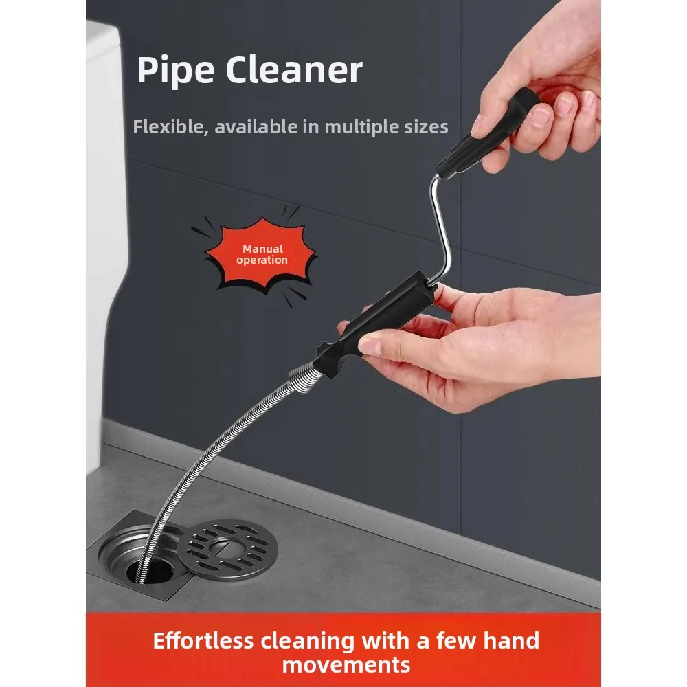 

Kitchen Toilet Pipe Bloage Tool Profional Drain Cleaner Batoom Plumbing Tools Toilet Plunger Household Cleaning Supplies