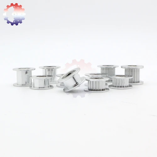 Imagen 2 del producto Polea tensora de sincronización 2GT, diámetro de 3, 4, 5, 6, 8mm, 20 dientes para ancho de correa, 6, 9, 10, 15mm, polea síncrona para impresora 3D, 20 T, GT2