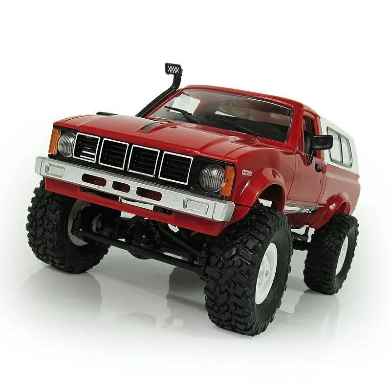 

Wpl C24-1 Full Scale Rc Car 1:16 2.4g 4wd Rock Crawler Electric Buggy Climbing Truck Led Light On-Road 1/16 For Kids Gifts Toys
