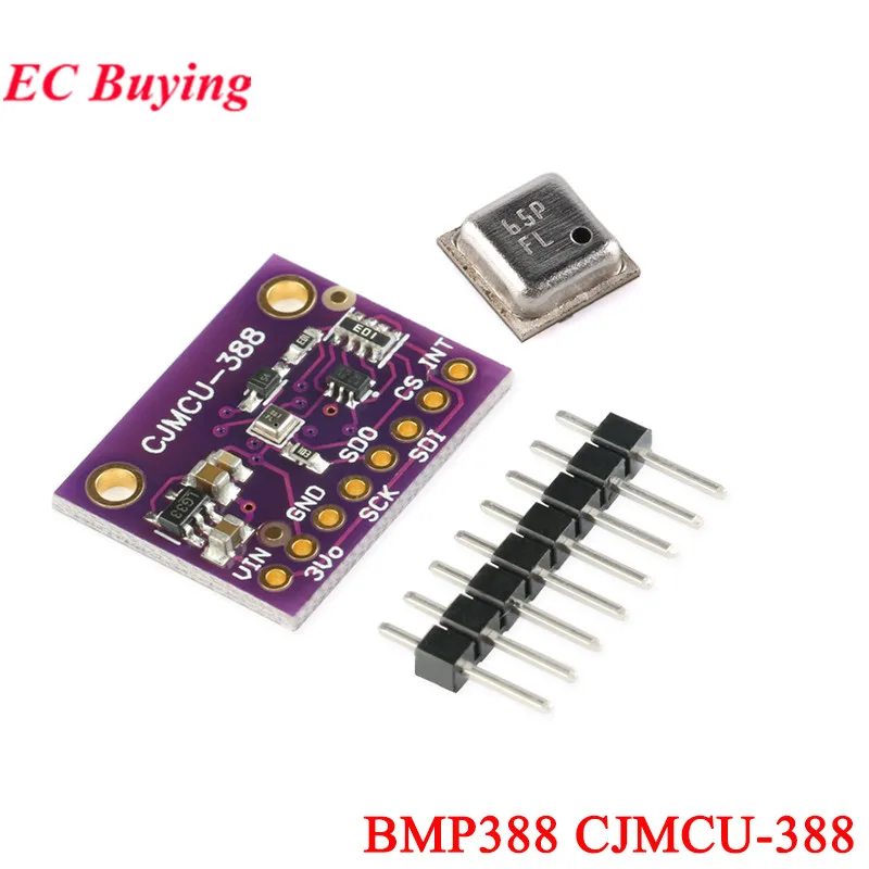 BMP388 Atmospheric Pressure Sensor Module Digital Temperature For Arduino Electronic DIY Board IIC I2C SPI 24Bit Low Noise