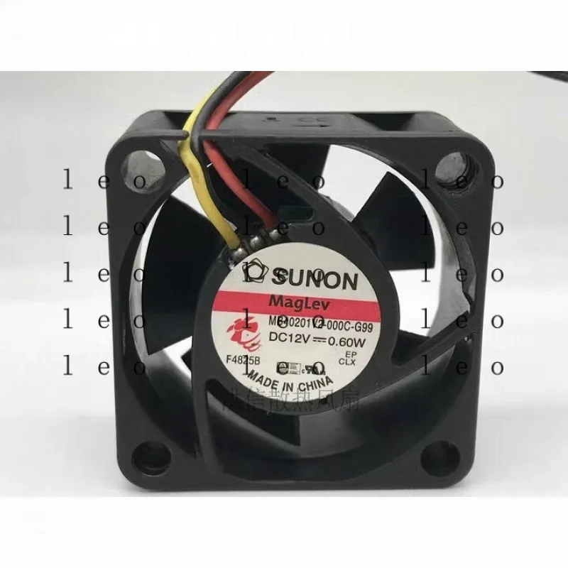 BB  for  SUNON  MB40201V2-000C-G99 DC12V 0.60W 4020 40*20MM 3pin Cooling Fan