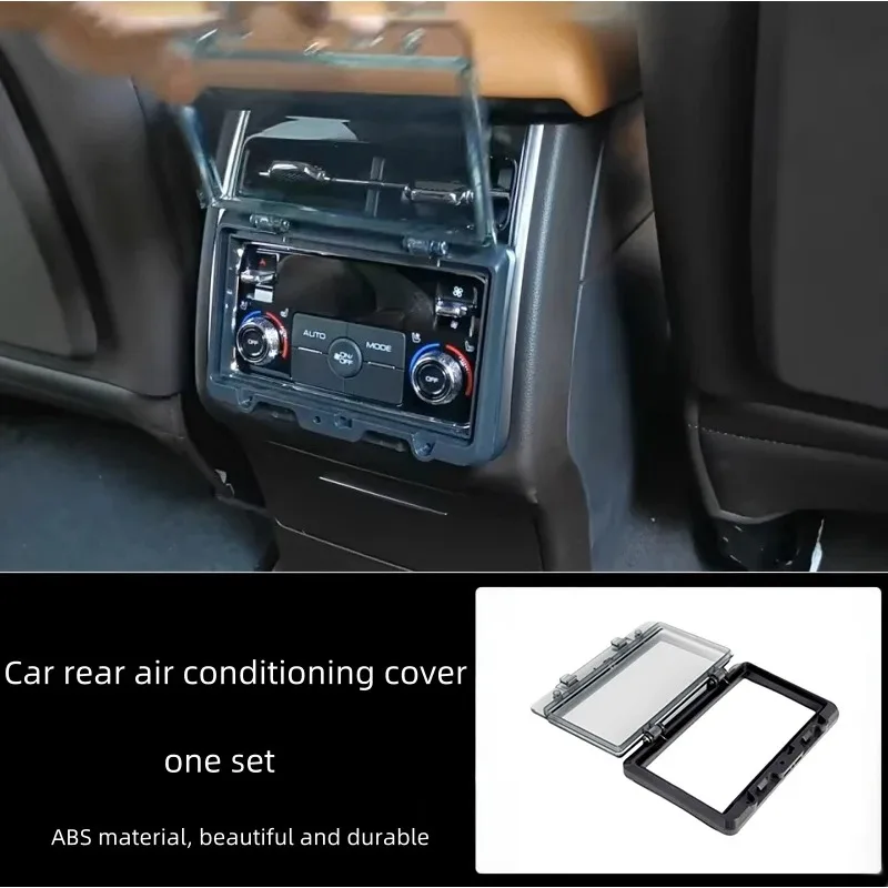 Car Rear Air Conditioning Control Panel Anti-kick Cover Fit for Tank 500 Hi4-T Modified Switch Anti-touch Cover Upgrade Parts