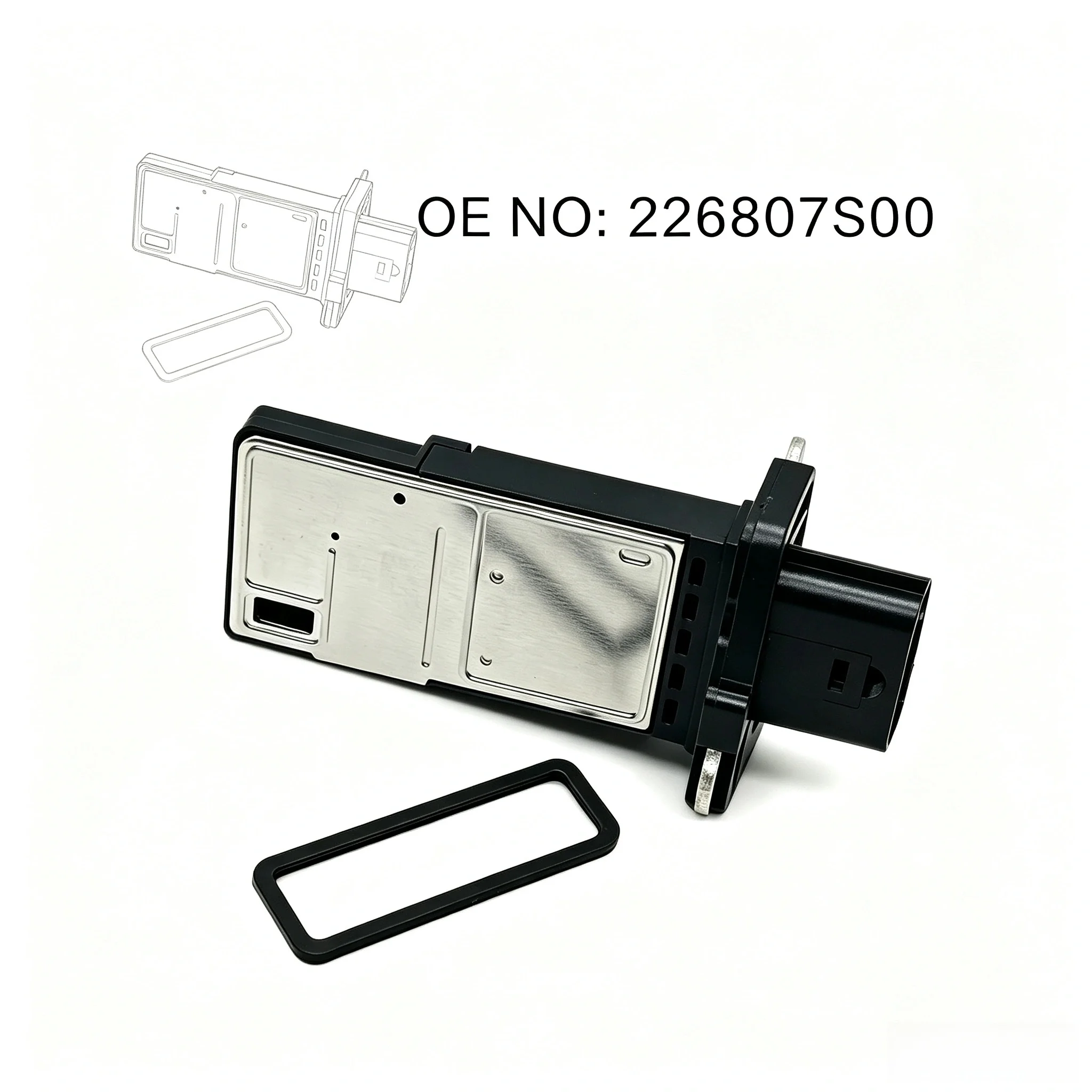 Mass Air Flow MAF Sensor 226807S00A 22680-7S000 For Nissan Altima Maxima Sentra Rogue Frontier Pathfinder Infiniti G35 G37 Q50