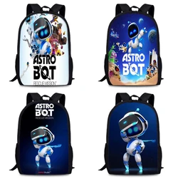 ASTRO BOT Backpack Cartoon Anime Shoulder Bag Schoolbag Large Capacity Student School Bags Teenager Primary Boys Laptop Book Bag