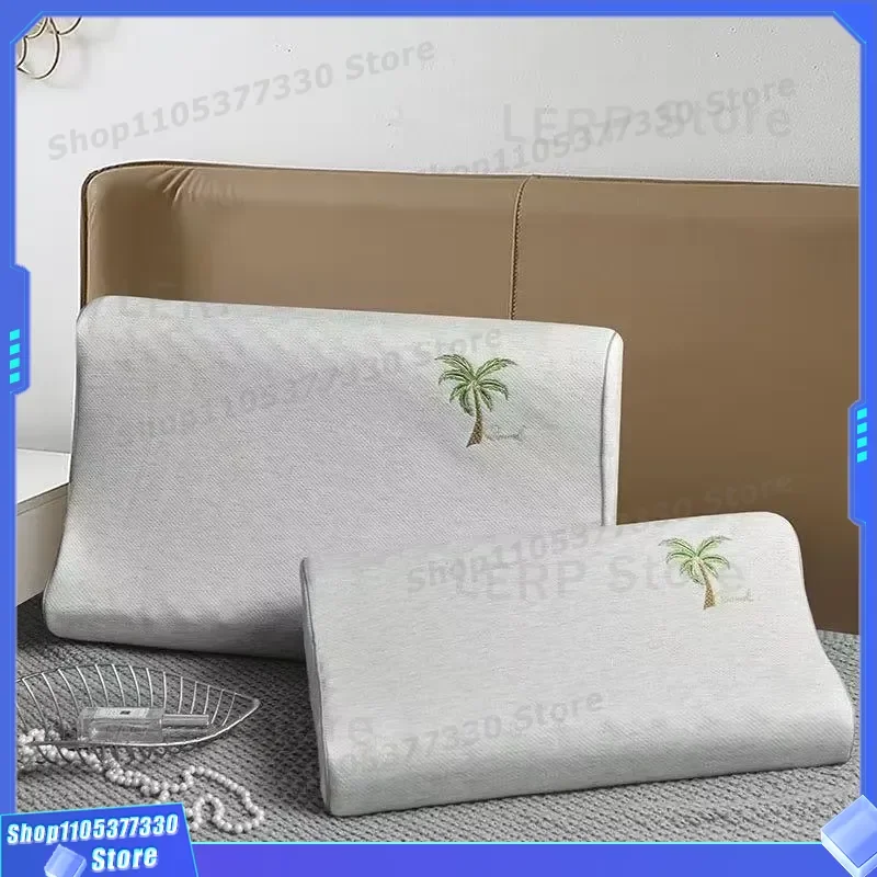 Ergonomic Memory Foam Neck Pillow for Side Sleepers Orthopedic Cervical Support Cushion for Pain Relief and Better Rest
