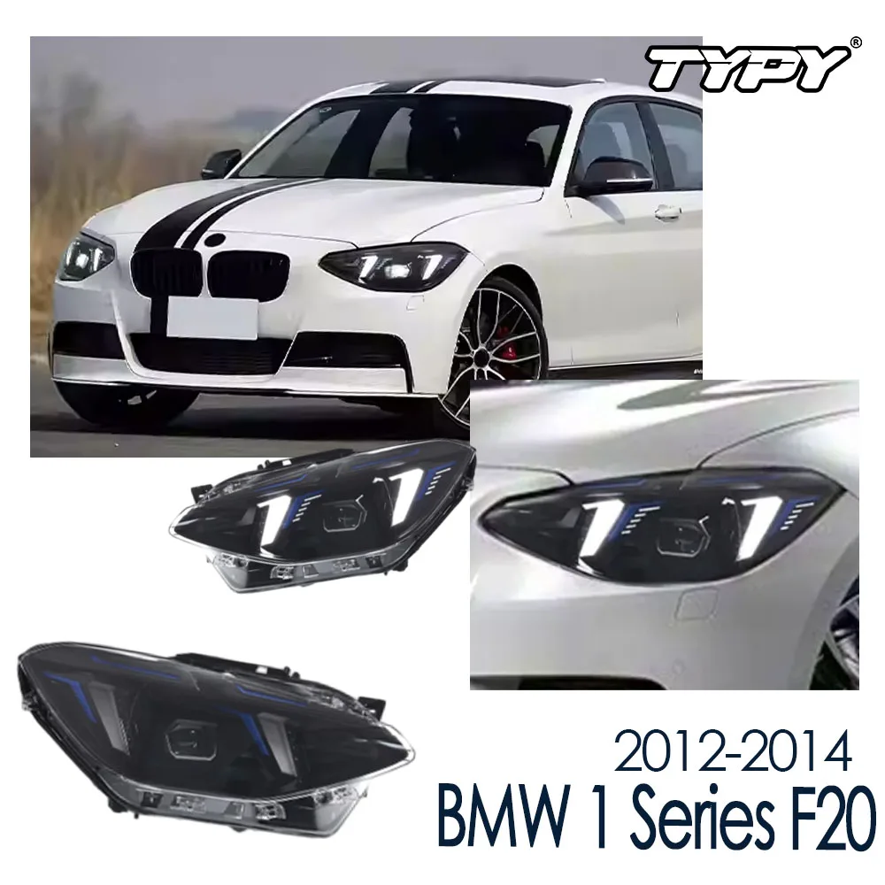 

TYPY New LED Car Headlights For BMW 1 Series F20 Headlight 2012-2014 Headlight Signals Auto Accessories Daytime Running Lights