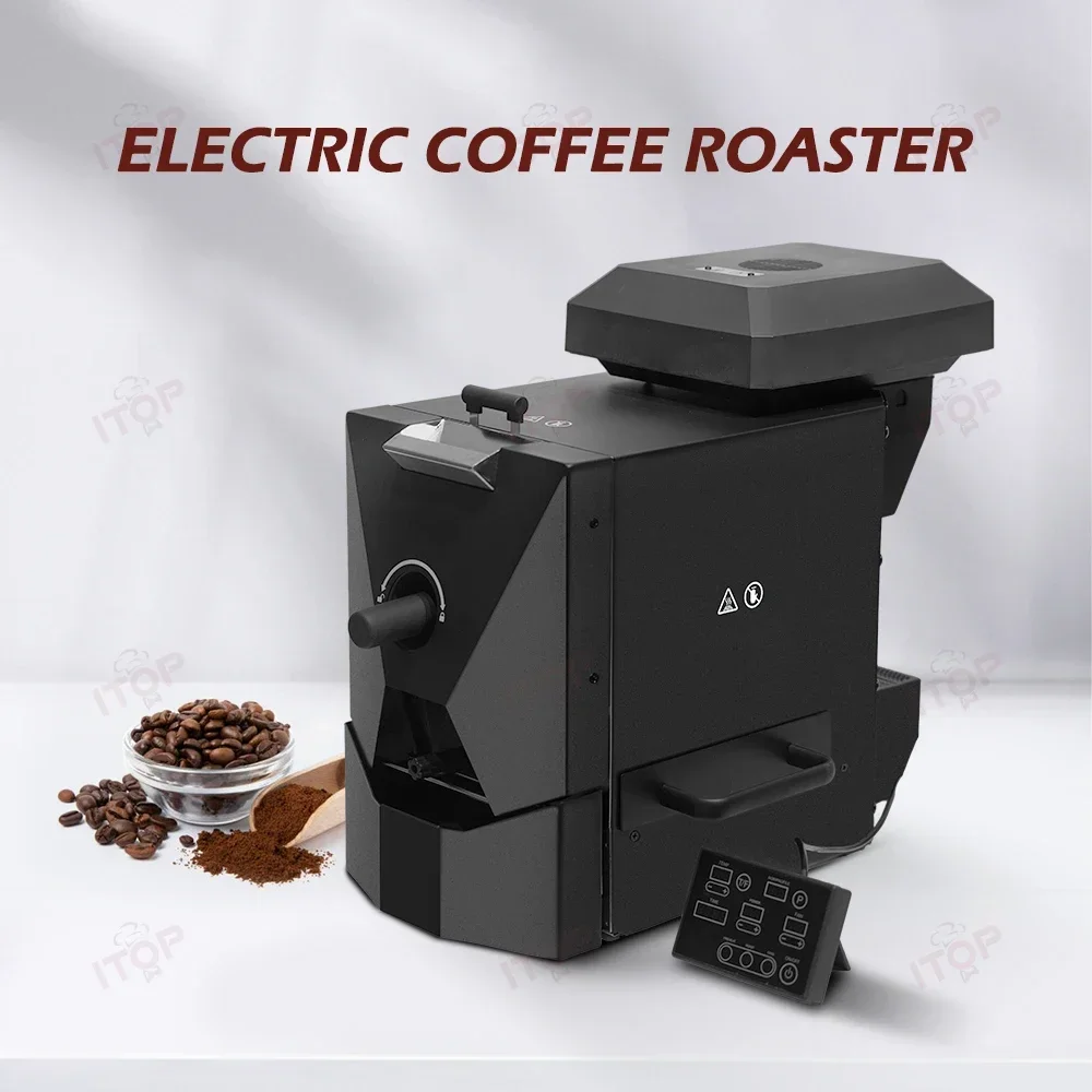 

Household Black Warrior Type 450g Coffee Bean Roaster Roasting Machine Chestnuts Torrer Grinder Toaster Beans Roasted Chestnut