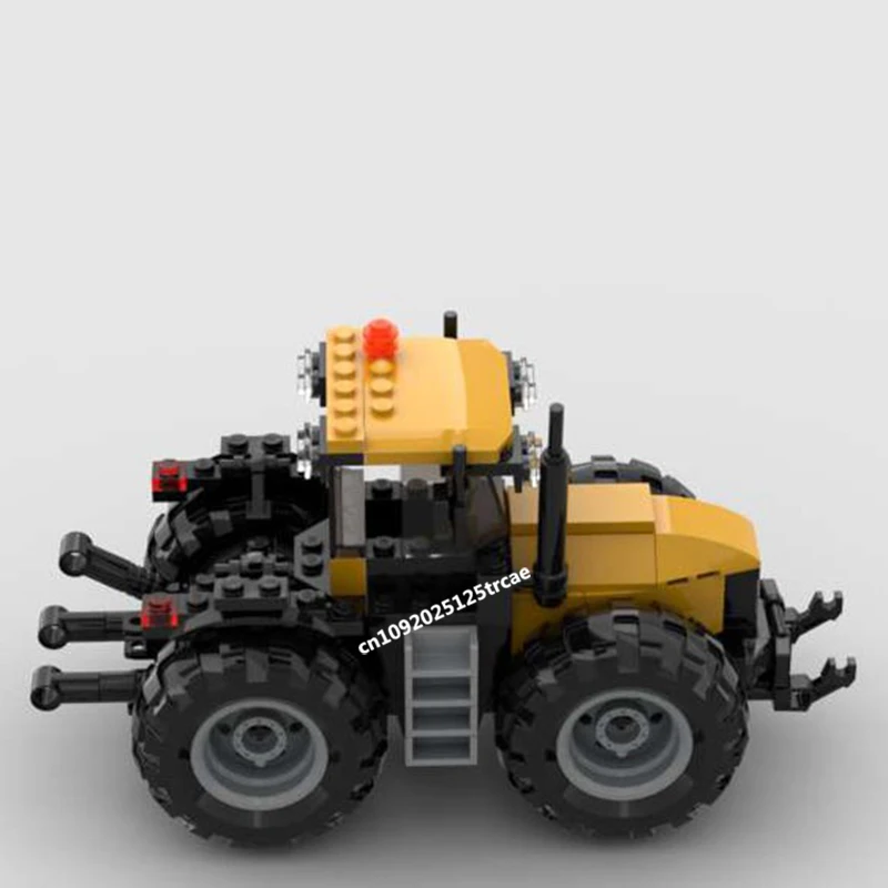 New 153Pcs Moc Tractor Jcb Fastrac Tractor Trailer Model Diy Creative Ideas Child Toy Birthday Gift Technology Building Blocks