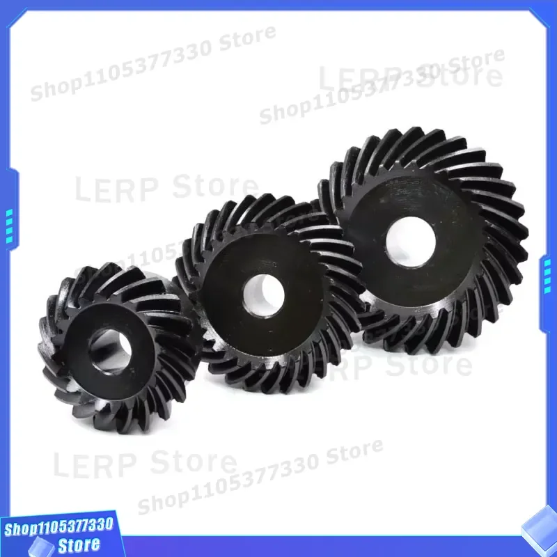 High Precision 18 Tooth Spiral Bevel Gear 45 Steel Hardened Pinion 4m Module 1 1 Ratio for Industrial Machinery Transmission
