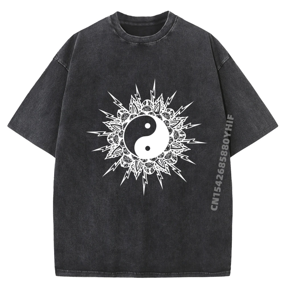 

Devils Red Hand Sign Melodic Rockstar Men Graphic Tees Men's Shirt Leisure Washed Tshirt Men Gothic Style