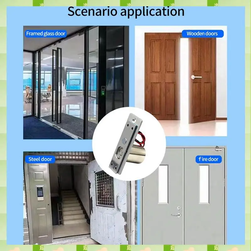 2025 مقاوم للماء الإلكترونية قطرة الترباس NC قفل الباب تيار مستمر 12 فولت التعريفي السيارات ديدبولت لتعزيز الأمن اليومي ، إلكترون مقاوم للماء #4