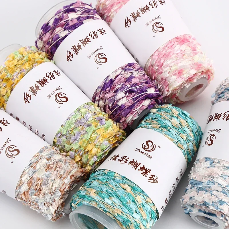 Glitter Knitting Yarns Crochet Para Tejer  Himalaya Yarn Crochet for Knitting and Accessories Alizeyarn Wholesale