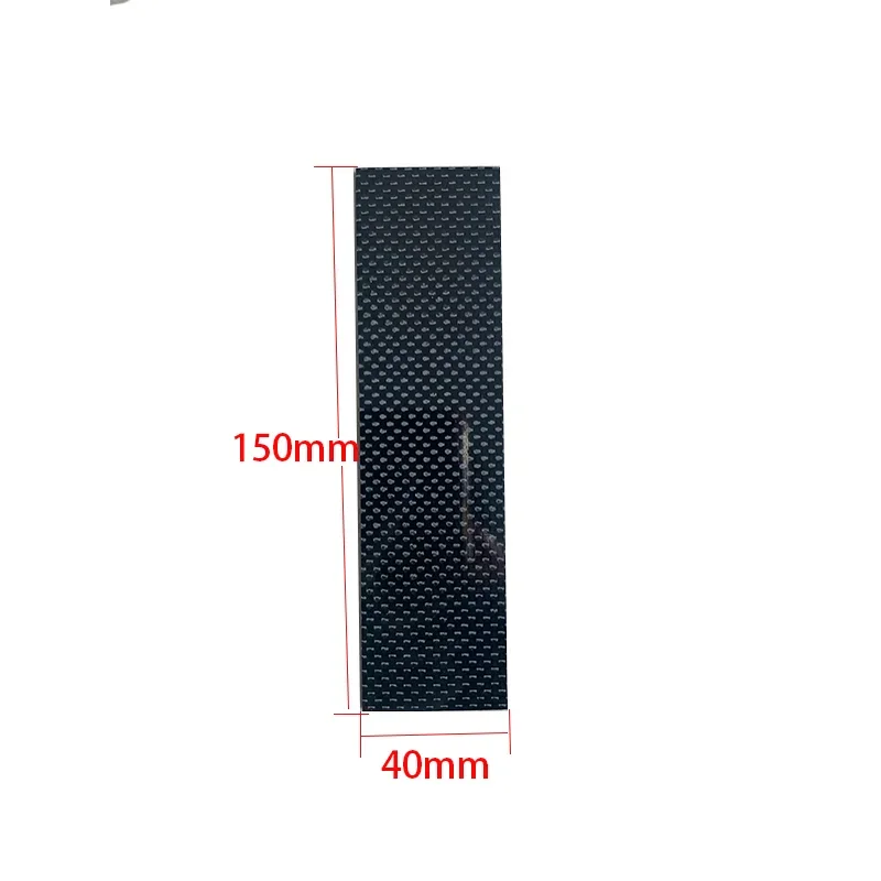 150x40MM 3K Carbon Fiber Board Panel Sheet Thickness 0.5mm 1mm 1.5mm 2mm 2.5mm 3mm 4mm 5mm Suitable For RC Model drones parts