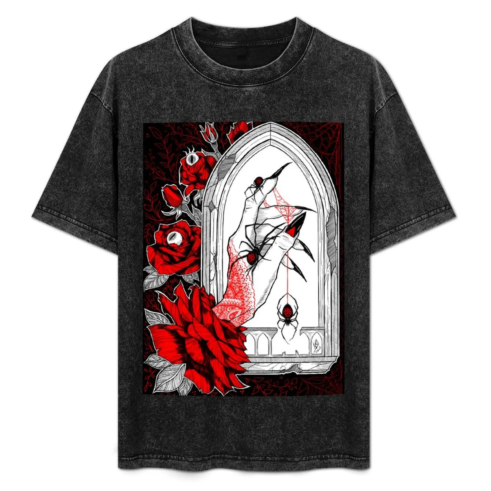 

Black Widow T-Shirt Plus Size Basic Cotton T-Shirt