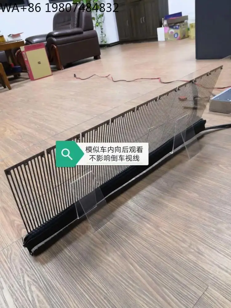 New Technology Transparent Car Rear Window LED Screen, High Quality Locomotive Car Advertising Screen Aliexpress