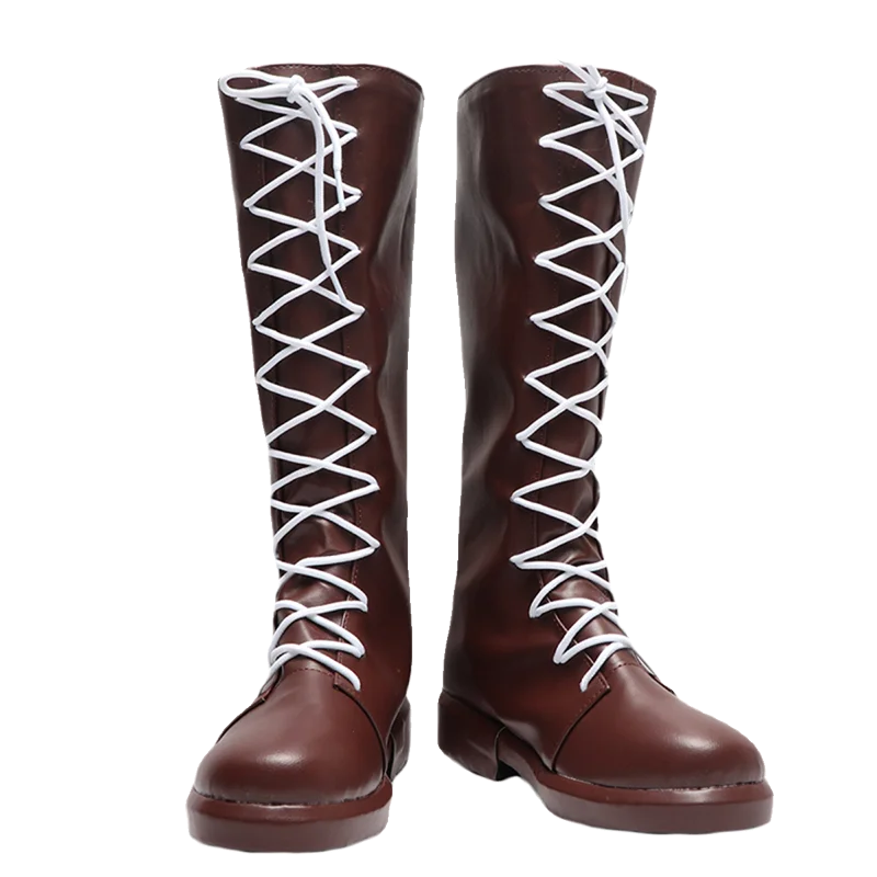 Frieren: Voorbij Het Einde Van De Reis Cosplay Shutaruku Grimmige Cosplay Schoenen Laarzen Unisex Rol Spelen Schoenen Elke Maat