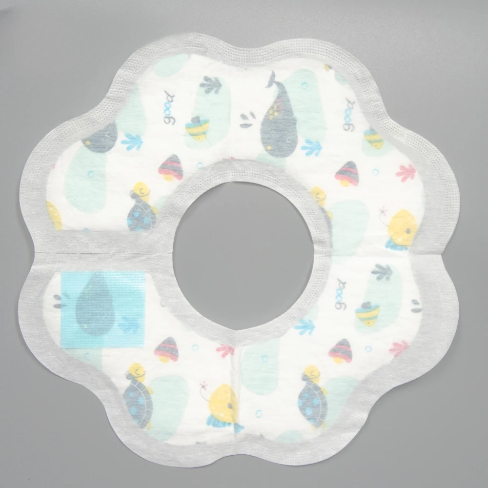 20PCS China Manufacturer Disposable Bib Placemat Disposable Children Feeding Bibs