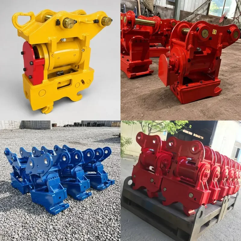 Factory Custom Excavator Hydraulic Tilt and Manual Quick Connectors 1 Year Warranty