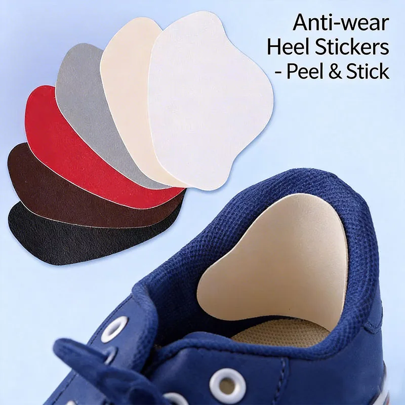 4 Pieces of Anti-Wear Heel Pads, Suitable for Both Men and Women, for Repairing Plush Shoes and Various Sports Insoles, Breathable and Sweat-Absorbent Heel Care, Repair of Shoe Holes, Patching Damaged Shoe Lining, Shoe Repair Patches, Providing Protection for Foot Comfort and Convenience