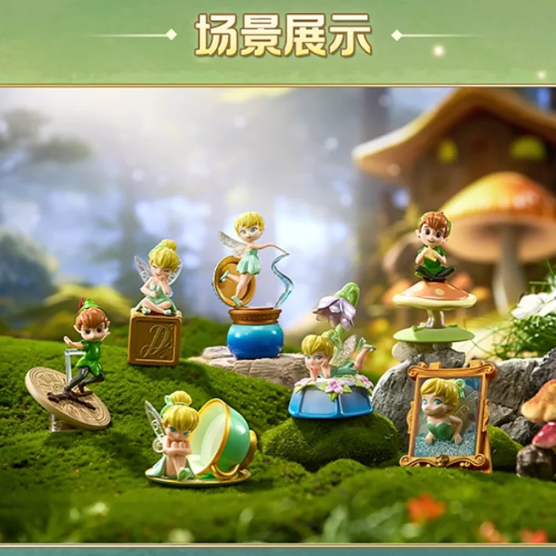 

Disney Peter Pan And The Lost Treasure Collection Series Blind Boxanime Figure Collection Decoration Model Toy Child