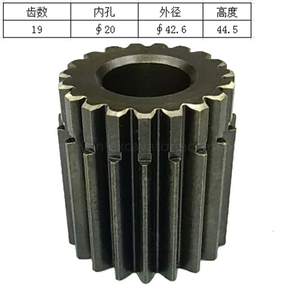 2030269 Hitachi EX60-3-5 75-2 Steering Gear Travel Motor Gear Floating Oil Seal Drive Motor Gear 3051675 4260666 Excavator Parts