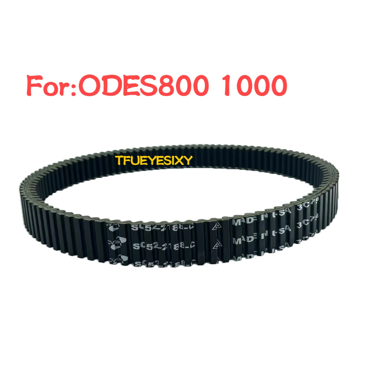 

TFUEYESIXY Motorcycle CVT Transmission Drive Belt For LIANGZI ODES 800 1000 ATV UTV Parts Number 21040303801 ODES800 ODES1000