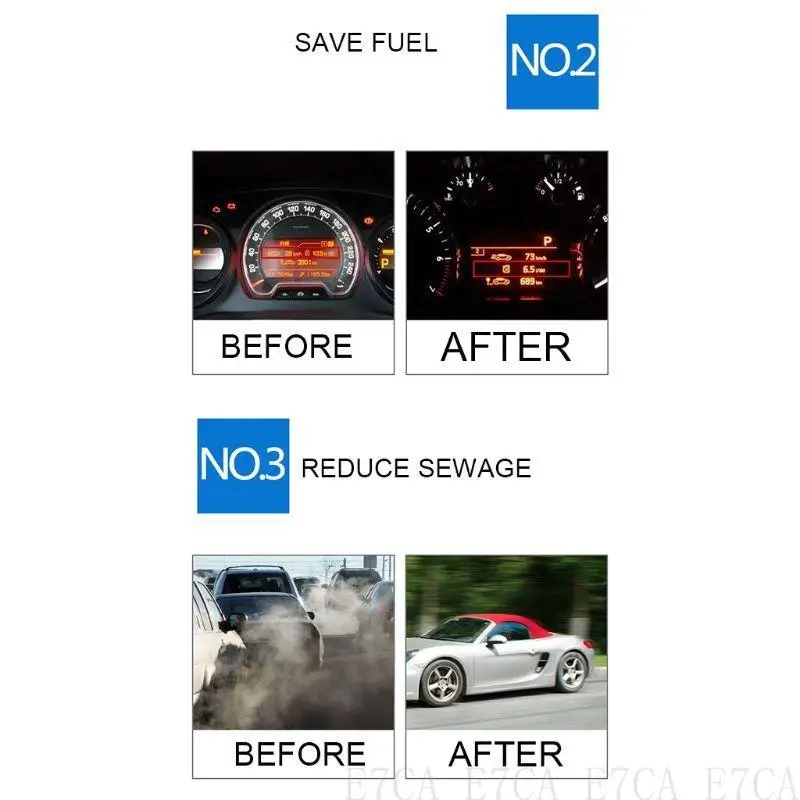 

E7CA Universal Gas Saver Power Air Filter Supercharger для турбины
