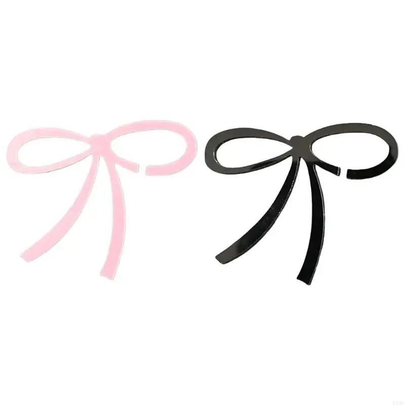 

LX0C 50pcs Elegant Bowknot Drink Markers Decorations For Home Parties And Receptions