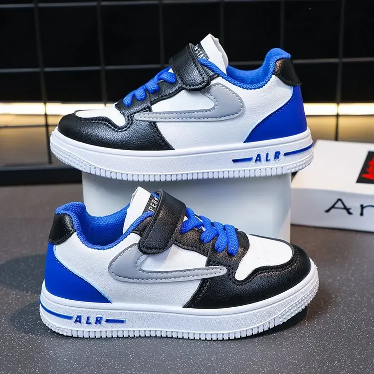 

Детская спортивная обувь с вращающимися пуговицами, обувь с дышащей сеткой, новое летнее поступление, детская обувь на плоской подошве среднего и большого размера